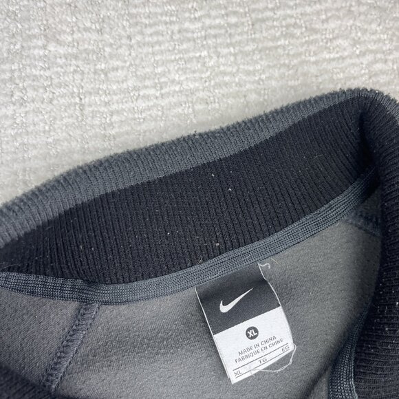 Iowa Hawkeyes x Nike Mens XL Grey & Black Football Full Zip Fleece Jacket (Read) - Picture 16 of 16